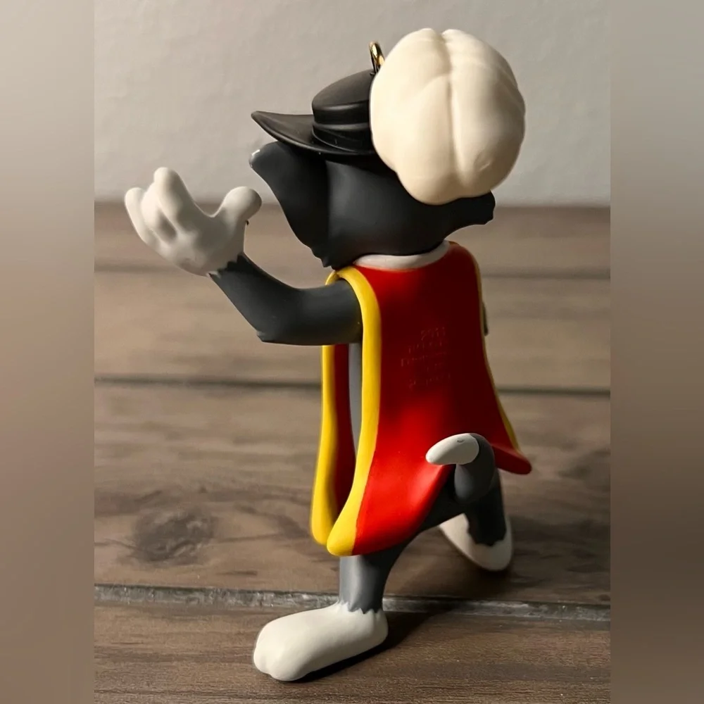 Hallmark NEW 2011 “Two Mouseketeers” Tom and Jerry- 2 Christmas Ornaments
